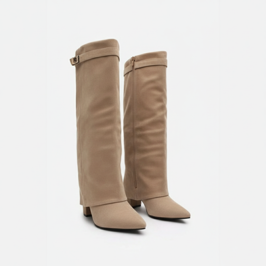 Shark Boots Suede - Beige
