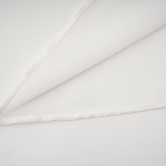 Andrea asymmetrical tulle blouse & skirt matching set in White