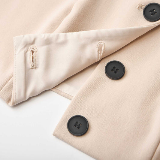 Naomi button-detail crop top